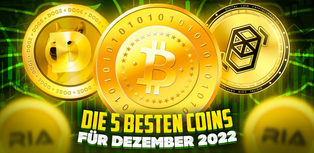 Die 5 besten Coins für Dezember 2022