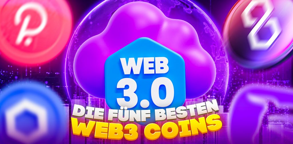 Die fünf besten Web3 Coins
