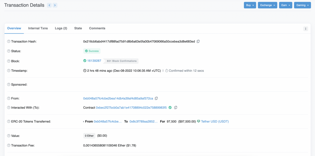 Calvaria crypto whale