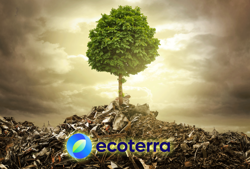 Baum mit Ecoterra Schriftzug