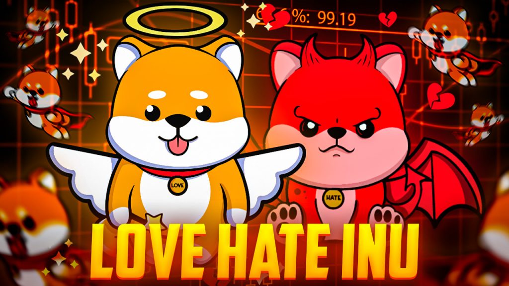 Love Hate Inu Engel und Teufel