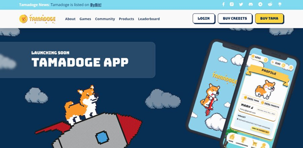 Tamadoge, das innovative Play-to-Earn Gaming-Oekosystem, reicht App bei iOS- und Android-Stores ein für naechste Welle von Web3-Nutzern