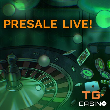 TG.Casino Presale Start