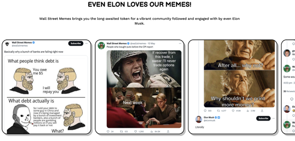 Wall Street Memes Elon Musk