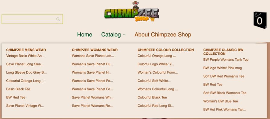 Chimpzee Shop