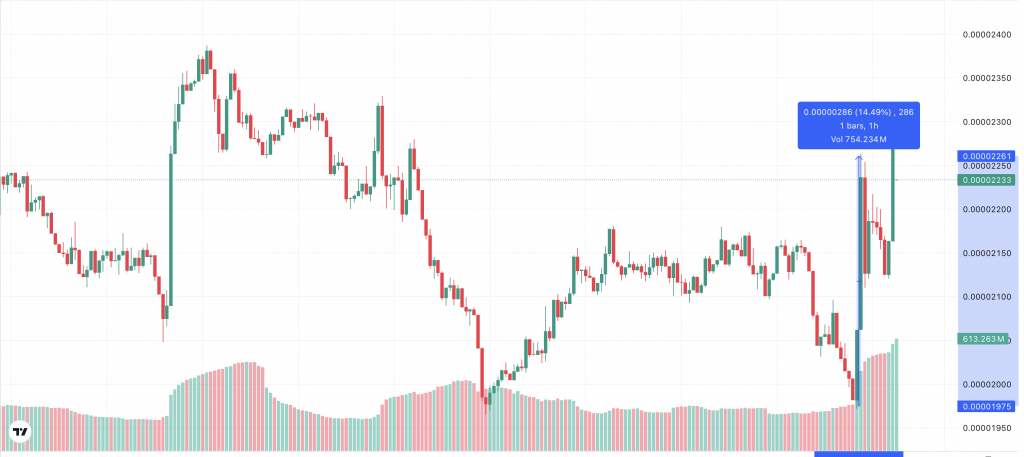 Bonk Chart