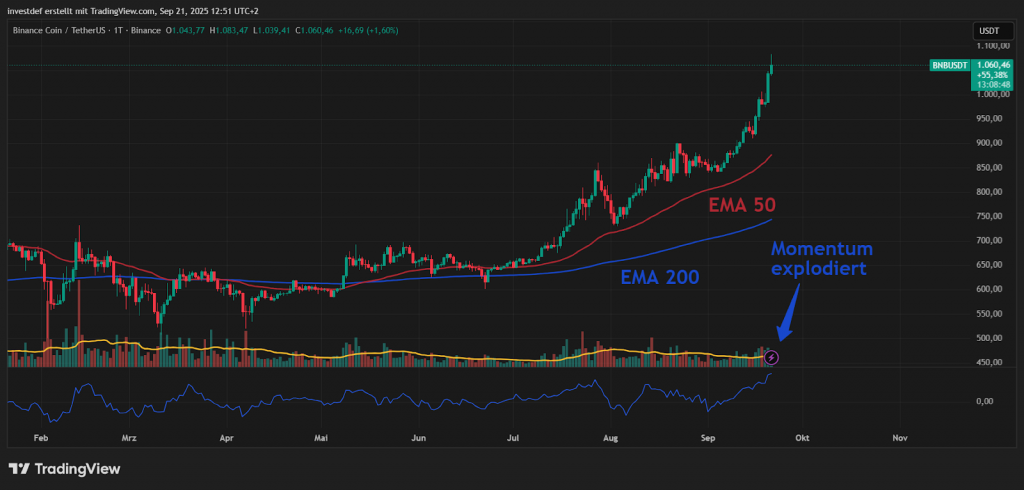BNB Chart