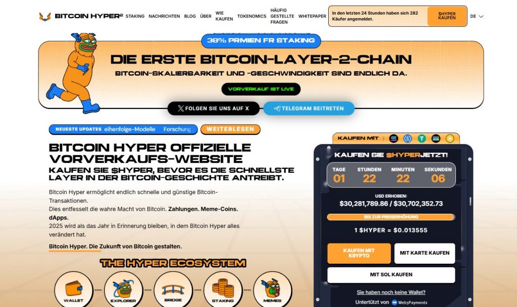 Bitcoin Hyper (HYPER) als Utility-Play, das zu Januar-Rotationen passt